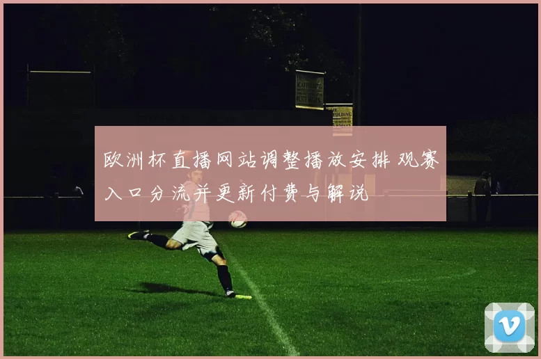 欧洲杯直播网站调整播放安排 观赛入口分流并更新付费与解说